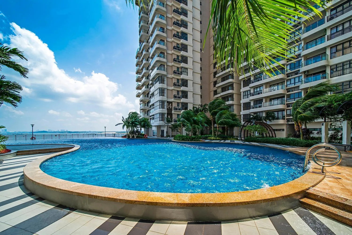 Apartmán Country Garden Danga Bay By Lions Bay Johor Bahru 0*,  Malajsie