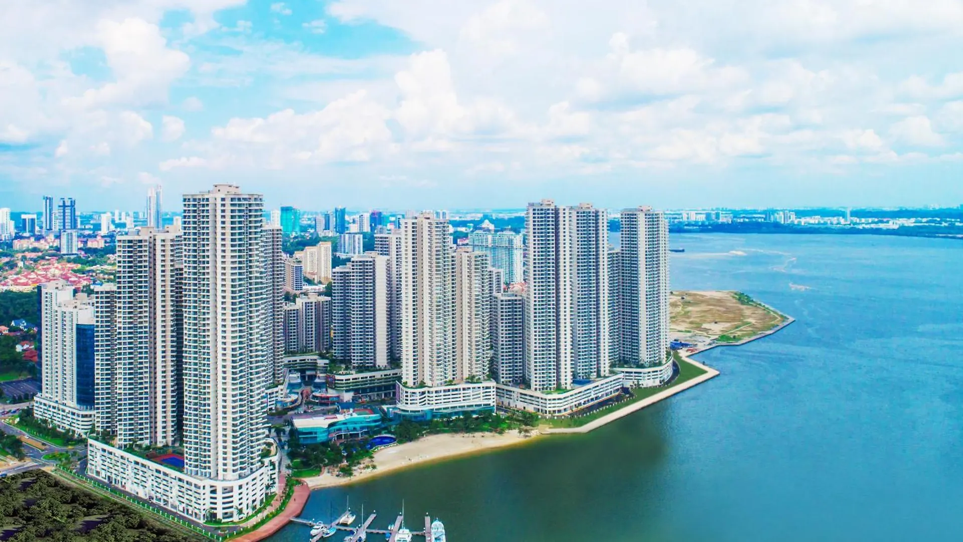 Apartmán Country Garden Danga Bay By Lions Bay Johor Bahru